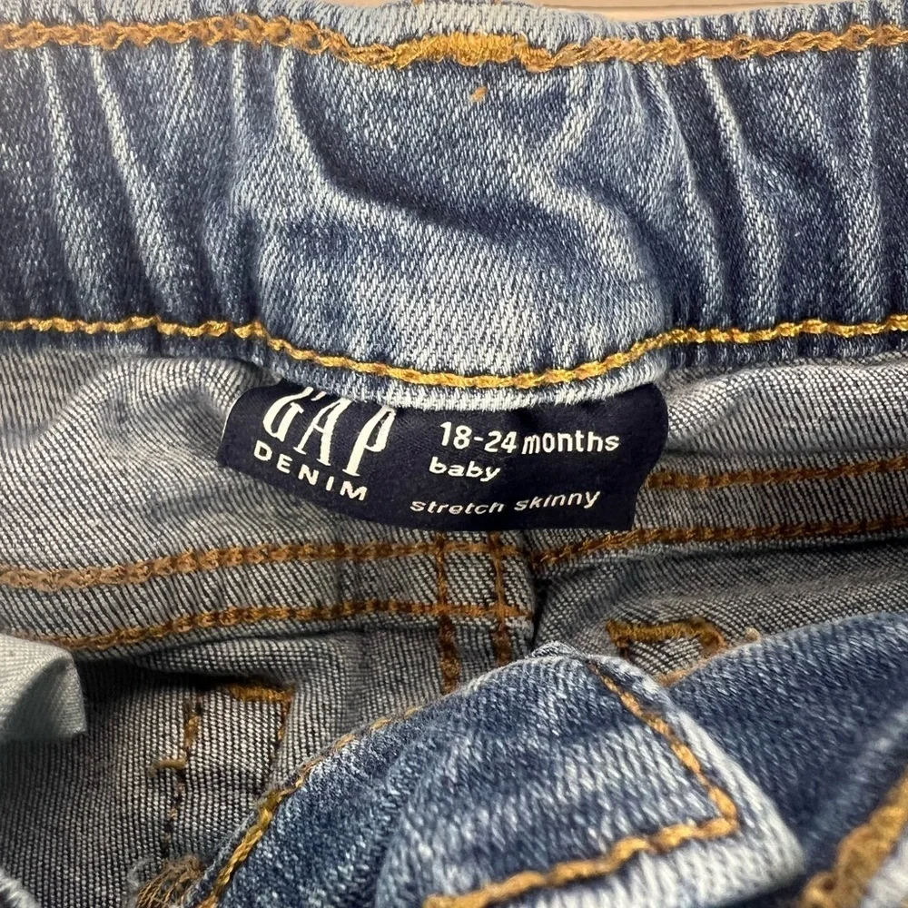 Gap jeans, 18 to 24 months, stretch skinny